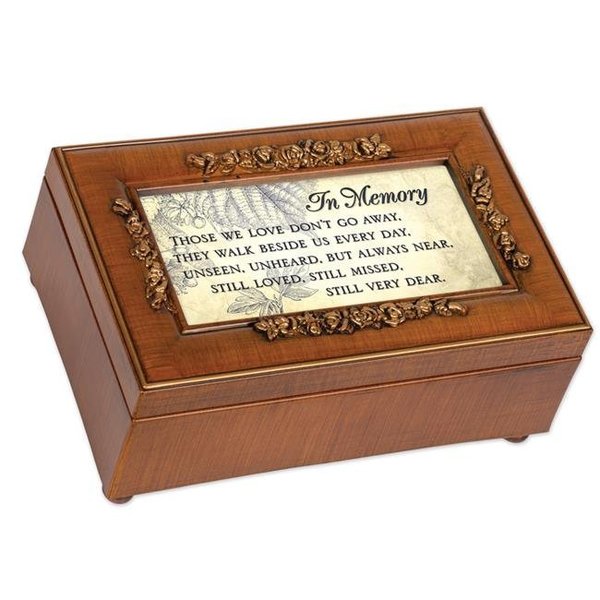 Dicksons Dicksons PR159 Breavement Music Box - In Memory - Those We Love Dont Go Away PR159